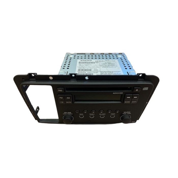 Autoradio, Radio CD player, HU-650, 12 Volt, Volvo S60 V70 2004-2007 part no. 30745812, Gebruikt, Used