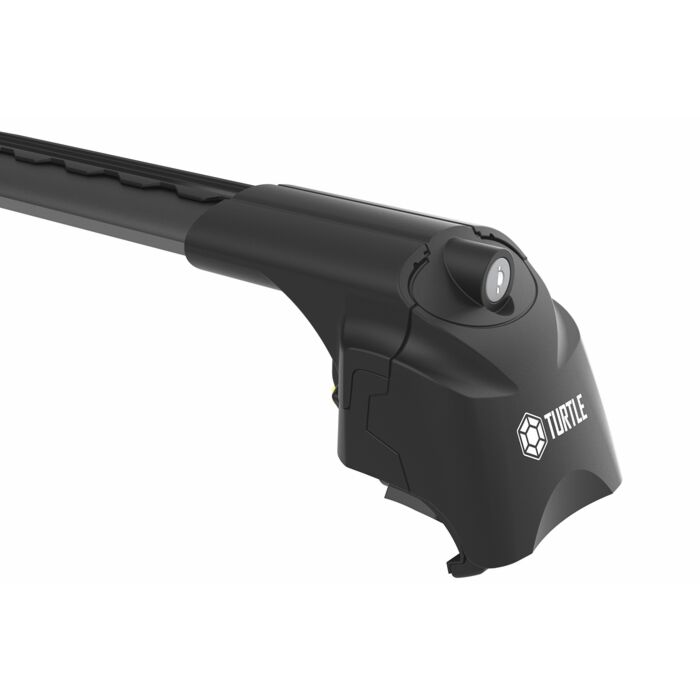 Volvo Dakdragers zilver voor aan roofrail/dakrail  Volvo XC90 2015+  max 75kg dakrail  wing vorm  voor weinig windgeruis Volvo onderdeel nr DAK1009S