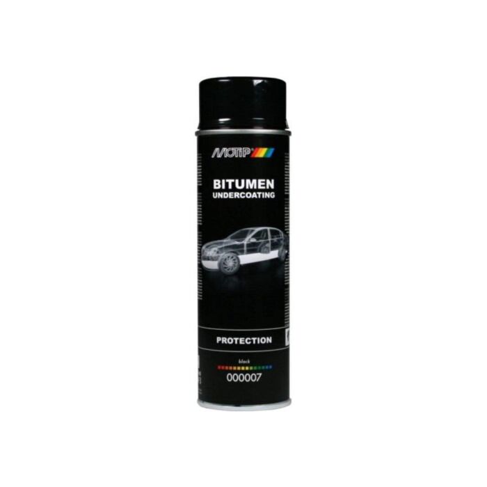 Spuitbus underbody coating steenslag en bodembeschermer zwart 500ml Wurth