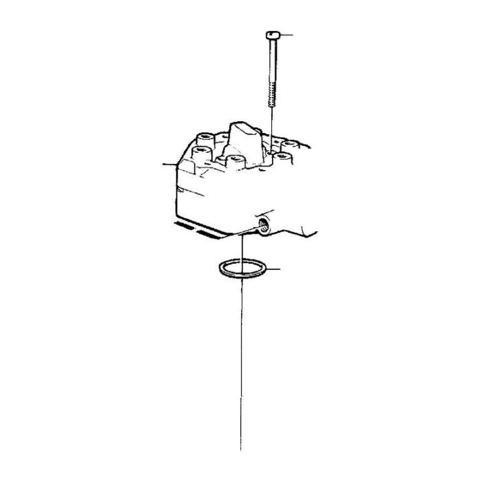 Volvo Verdeelblok injectie CIS Kjet tronic BOSCH B19ET+B21ET TURBO +GLT 1981-1985 (RUIL) Volvo onderdeel nr 0438100114R