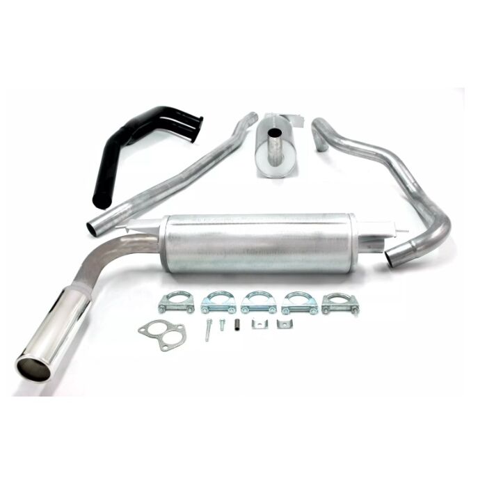 Volvo Uitlaatset 140 carburateur+injectie 1974- Sport Simons complete set incl montageset 240 B20 Volvo onderdeel nr 072-K