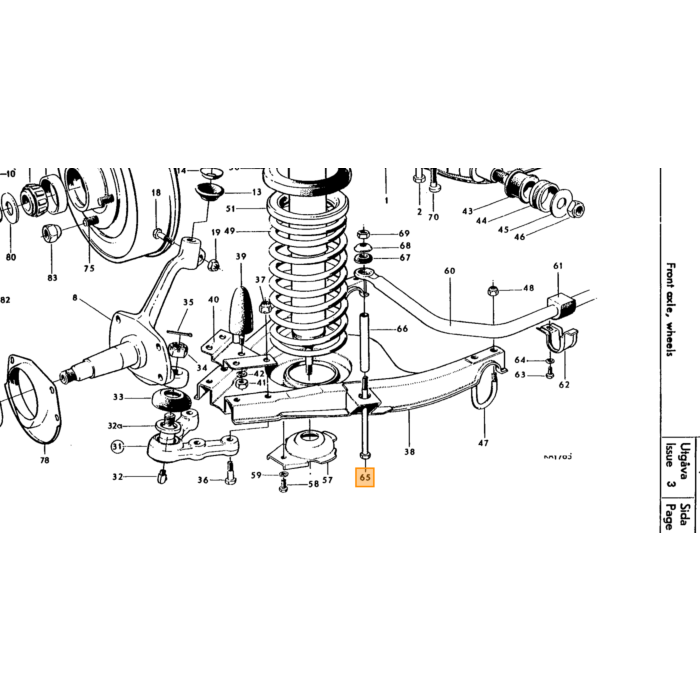 Stabilisatorstang bolt Amazon +140+164