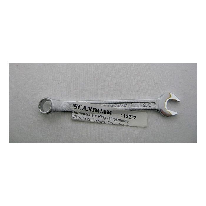 Gereedschap: Ring -steeksleutel 3/8 (rem-ontluchtingsnippel)