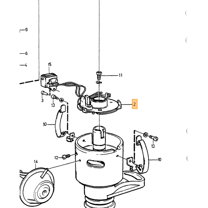 Volvo Hjullejefedt 1KG Volvo varenummer 1161241