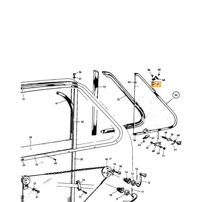 Volvo Revet ventilationsvindue Amazon Volvo varenr. 120151