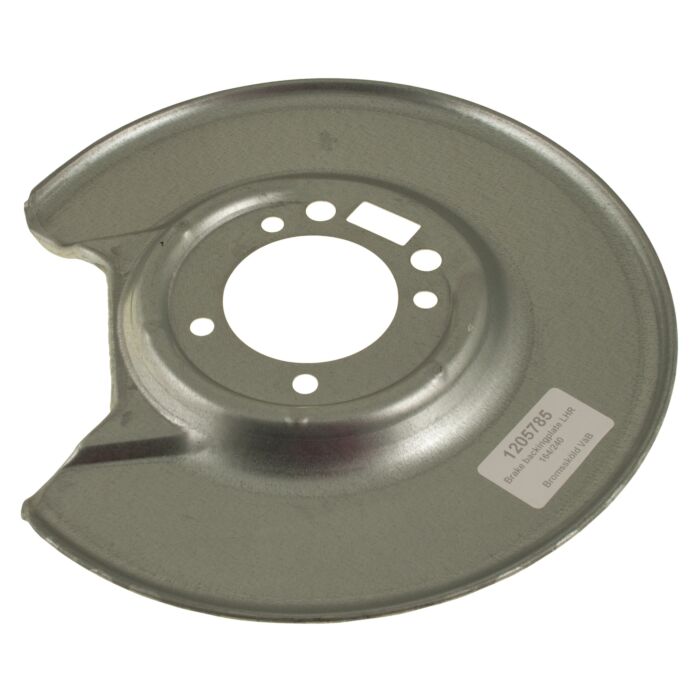 Volvo Bremseplade 240+260 Bag Venstre (1205785) 240 260 Galvaniseret Volvo 240 260 262 Volvo varenummer 1205785