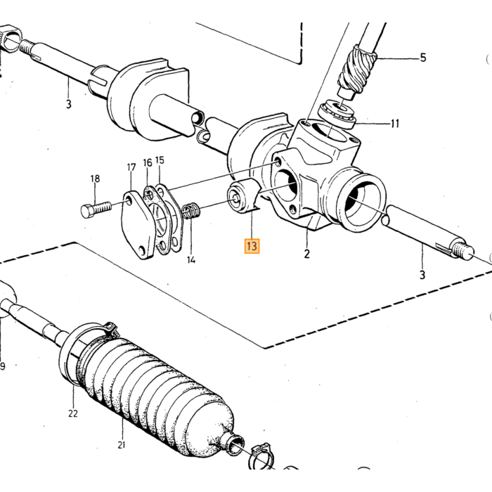 Volvo Betjeningsstempel Volvo varenummer 1206894