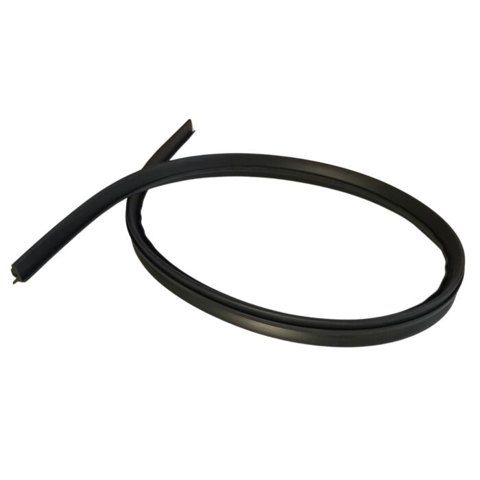Rubber schraaprubber 142+242 Rechts voor 74+ (670820) raamlikker 
