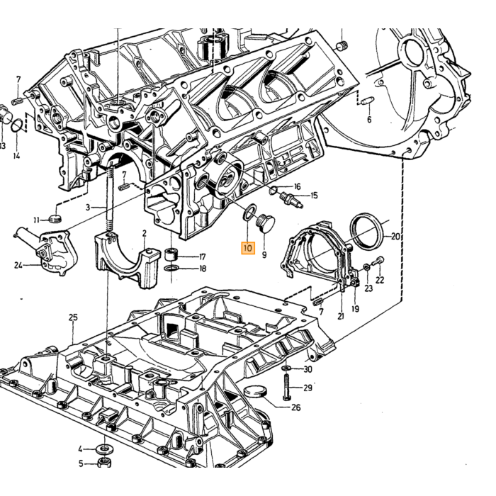 Volvo plejlstang Volvo varenummer 1218116