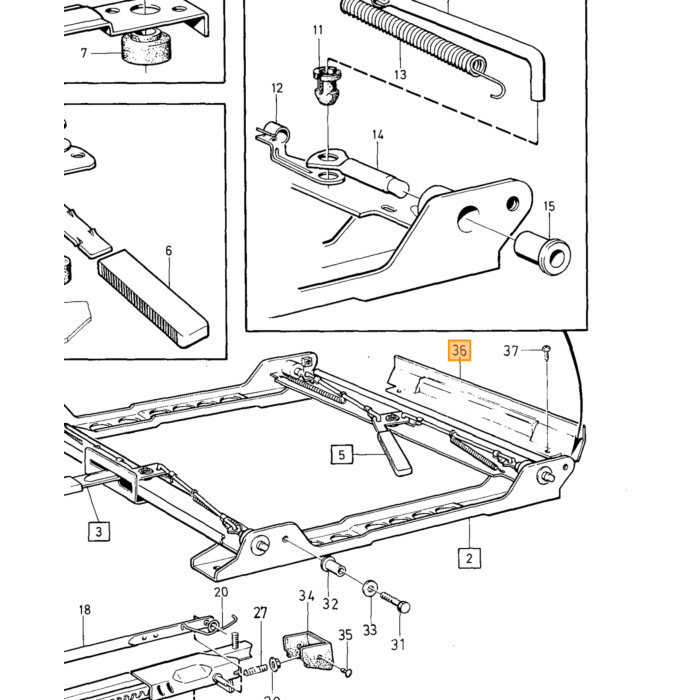 Volvo beskyttelsesliste Volvo varenummer 1224412