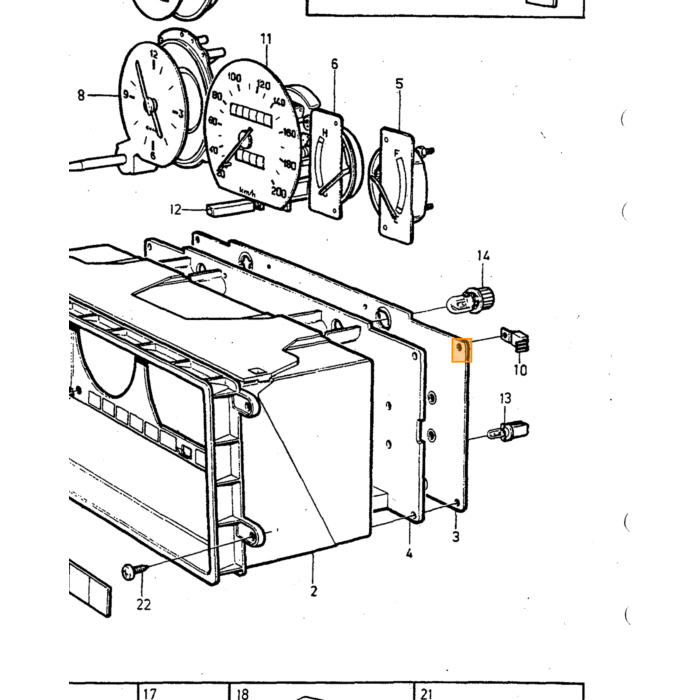 Volvo Brændstoftank Flyder Monteringsring Metal 73mm Indvendig Diam til 1367253 3517373 Volvo Varenummer 1235324