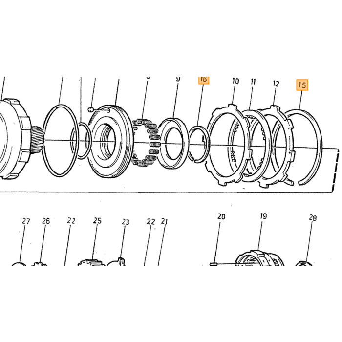Volvo Spring Volvo varenr. 1239557