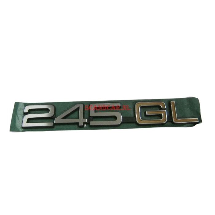 Volvo Emblem tommer 245GL tommer bagklap ikke længere tilgængelig Volvo varenummer 1246004