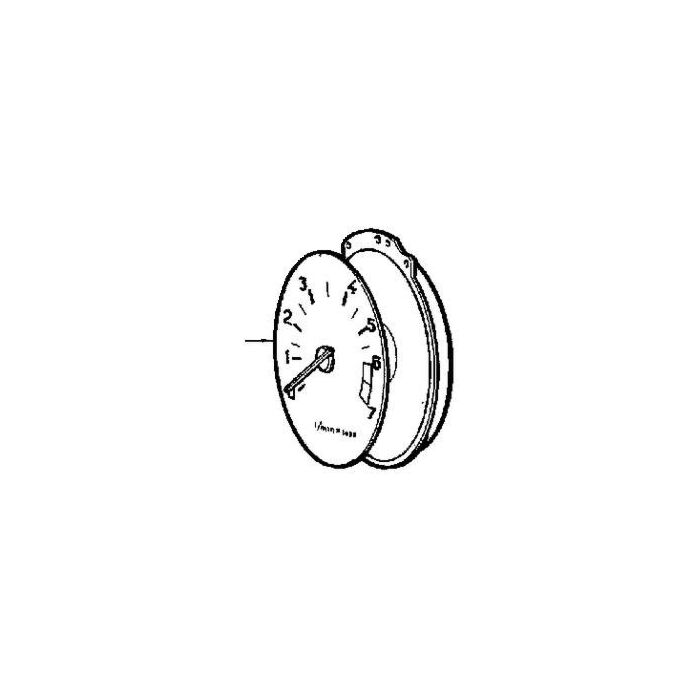 Tachometer toerenteller VDO 240 260 1981-1984