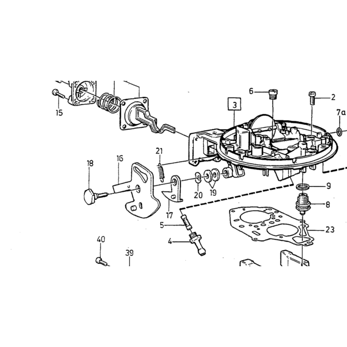 Volvo Membransæt membransæt Solex karburator 240+260 ikke længere tilgængelig Volvo varenummer 1270133