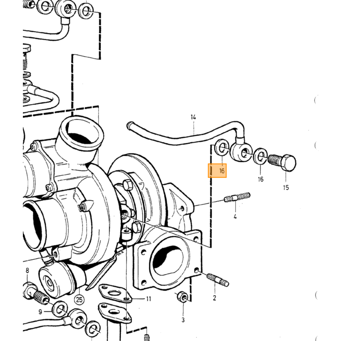 Volvo Pakning Volvo varenr. 1271764
