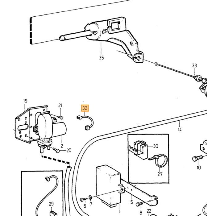 Volvo ledningsnet Volvo varenummer 1308805