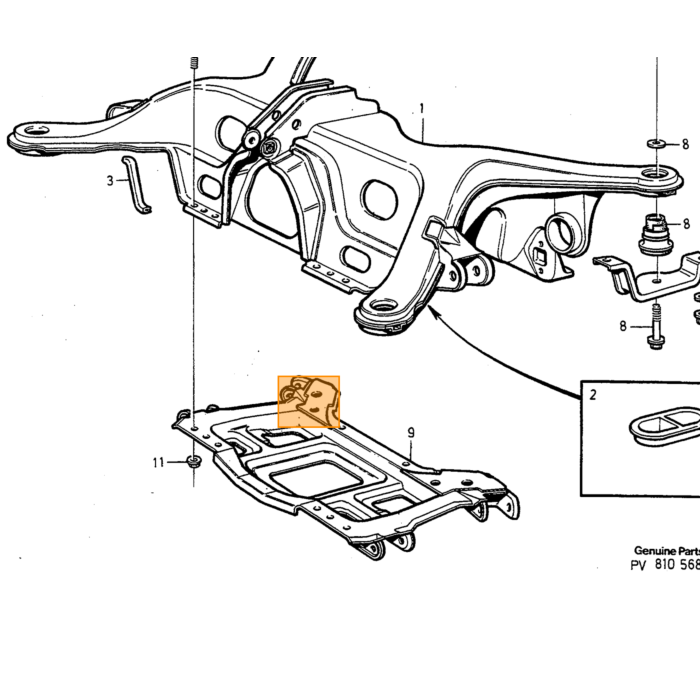Volvo Support Volvo varenr. 1316958