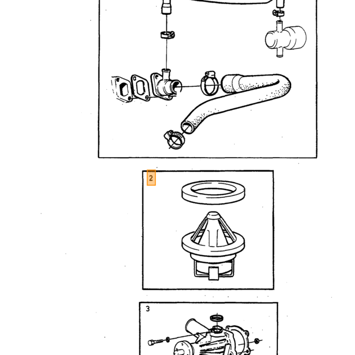 Volvo FAN kølesystemblæser 240 260 262 740 760 780 940 (91-95) 4-cylindret motor Volvo varenummer 1317465