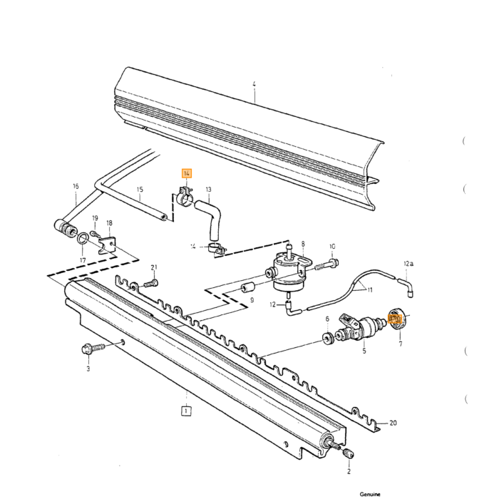 Volvo Forbindelsesstykke/ L-stykke/ albuestykke 3,2 mm 240 740 940 850 S/V70 S60 S80 Volvo varenummer 1332455