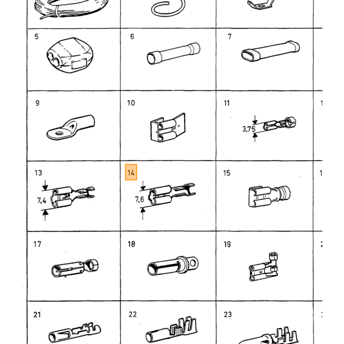 Volvo sikringstang Volvo typeVolvo 740 760 780Volvo 940 Volvo varenummer 1347584