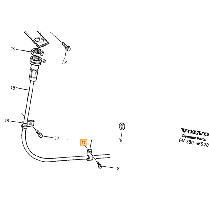 Volvo relæ Volvo varenr. 1347896