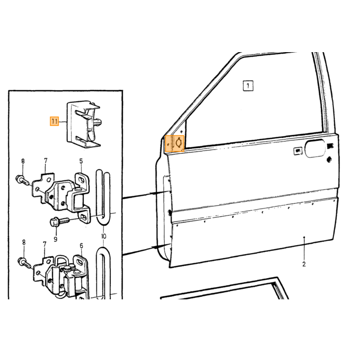 Volvo Grill 740+760 -1989 krom krom Volvo varenummer 1358896