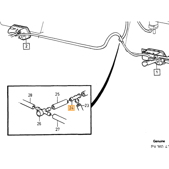 Volvo Support Volvo varenr. 1369348