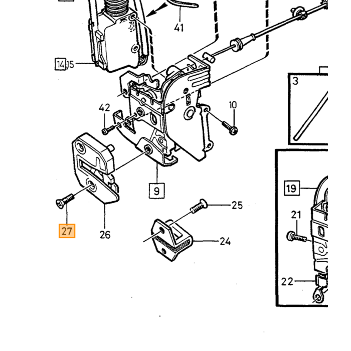Volvo LEVER venstre Volvo varenummer 1380009