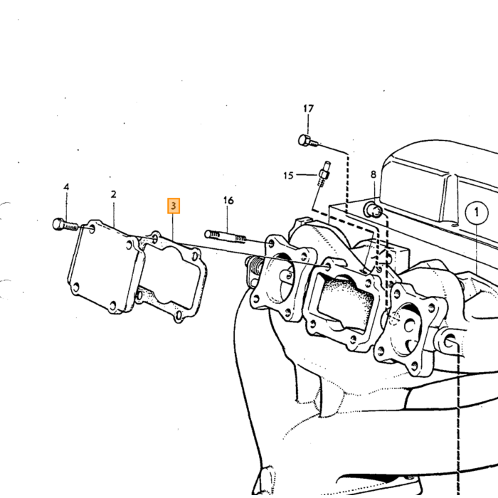 Leje differentiale kegle kronhjul side 140, 145, 164, Amazon 121, Amazon 122 S, Amazon 220, P1800, P1800E, P 210 Duett, PV444, P445 DUETT, PV544