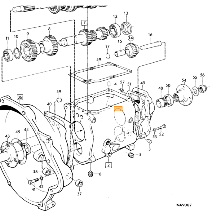 Volvo Lejegearkasse M400 M410 ikke længere tilgængelig Volvo varenummer 183377