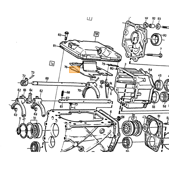 Volvo Hjulleje bag foraksel 240 260 740 760 780 Volvo varenummer 183577