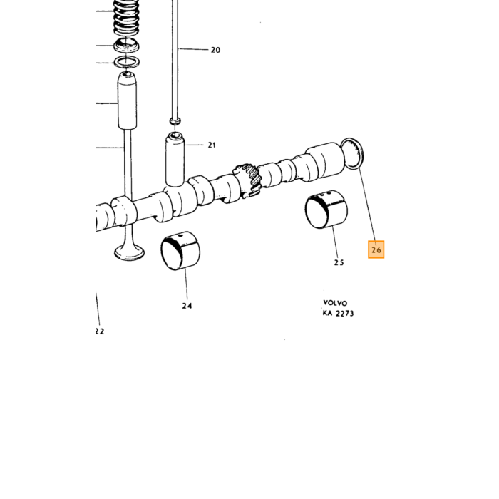 Volvo Carter olieaftapningsprop 740 940 1800 1800ES 140 164 Amazon PV544 stk. B18 B20 B30 B200 stk. 3/4" olieaftapningsprop Volvo varenummer 190798