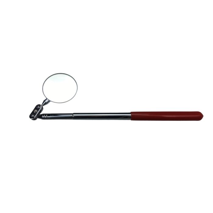 Gereedschap: Inspectiespiegel uitschuifbaar 290 - 450 MM rood handvat