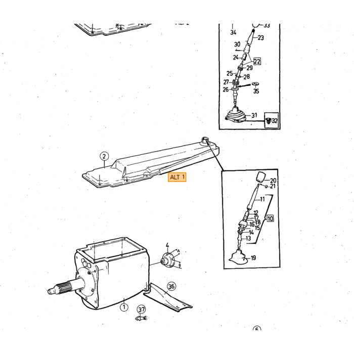 Volvo gearkasse afstandsstykke 2,2 mm Ikke længere tilgængelig Volvo varenummer 191499
