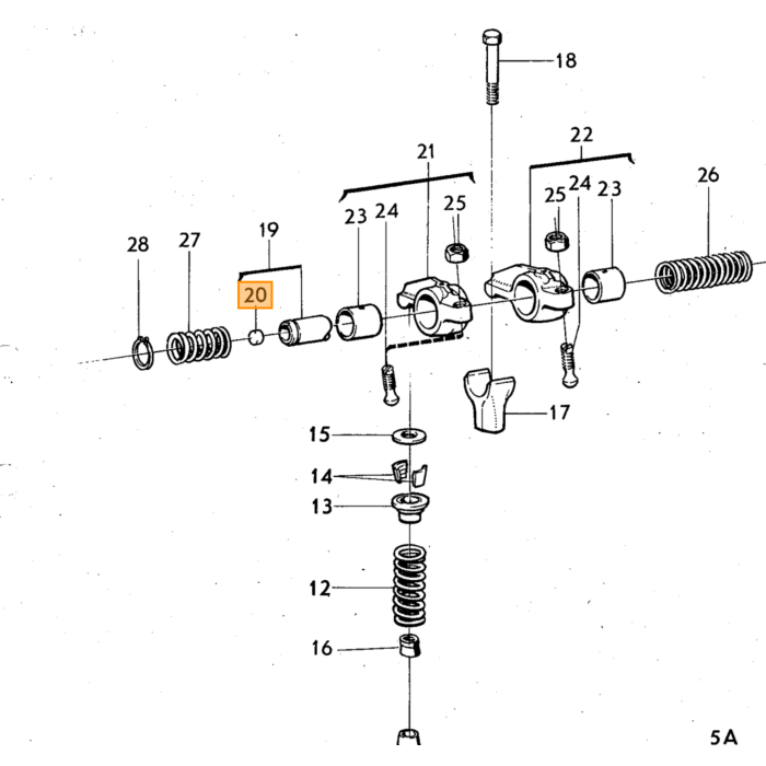 Volvo Karburator Carter WO B4B PV444 P445 Reparationssæt til 71456 Volvo varenummer 2012