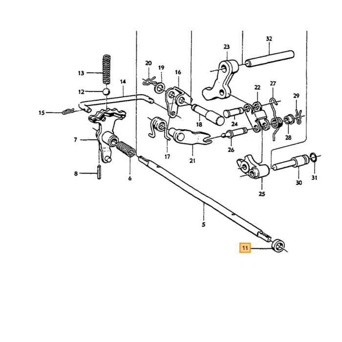 Volvo Fjedergearkasse Automatisk Gearkasse BW35 140 Amazon P1800 240 1208023. 1208024 Volvo varenummer 235793