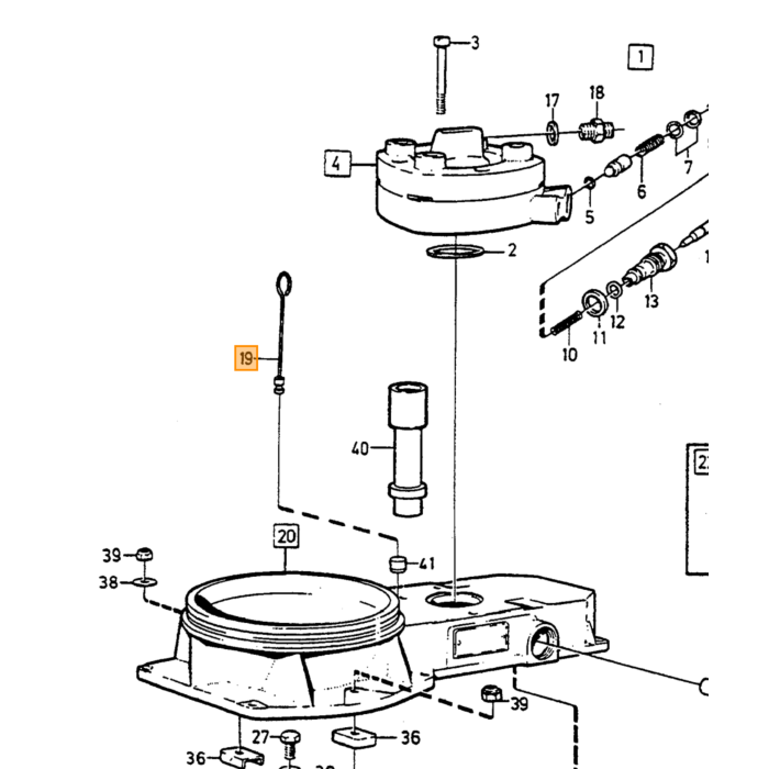 Volvo Carburetor Float SU HIF (bag) Volvo varenr. 237693