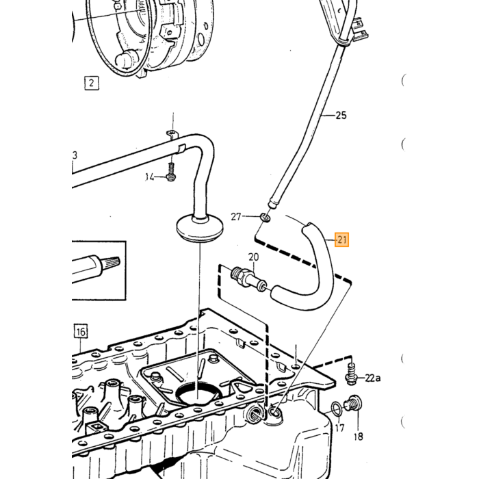 Volvo Oliepumpe Pakningssæt Volvo 850 960 S90 V90 C70 S70 V70 XC70 S40 V40 S80 Pakningssæt Volvo varenummer 271439