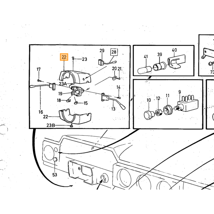 Volvo Lampe 12 volt 1,2 W 17 t 5mm instrumentbræt P1800E + ES + 140 + 164 + 240 + 260 740 760 940 960 S60 V70 850 c70 (pære til indbygning 989800-942327) W2x4 6D Volvo varenummer 277747