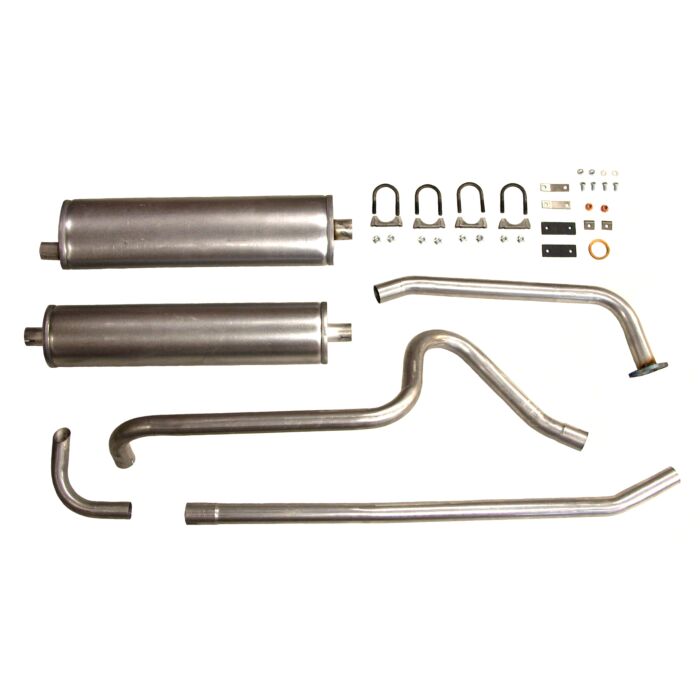 Uitlaatset PV544 B18 incl montageset