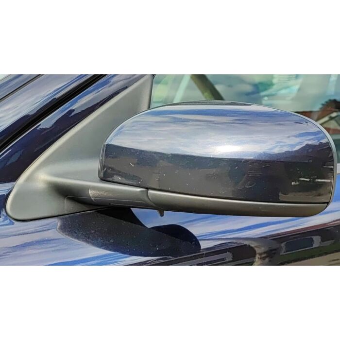 Volvo spiegel glas met tape linksgestuurd links S60 S80 S40 V50 losse plakspiegel kan op het bestaande zwarte deel geplakt Volvo onderdeel nr 82434719-1