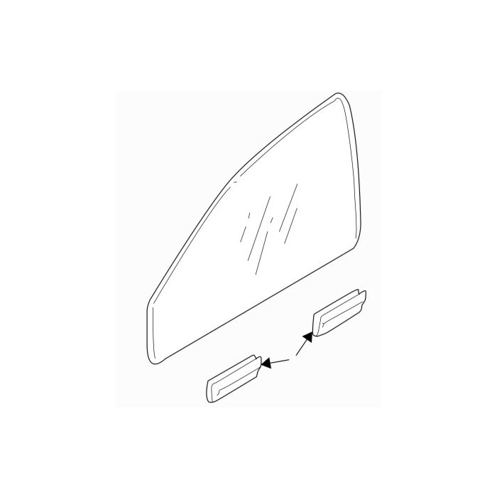 zijuit portier voor volvo V70 S60 XC70  links 2000-2008 