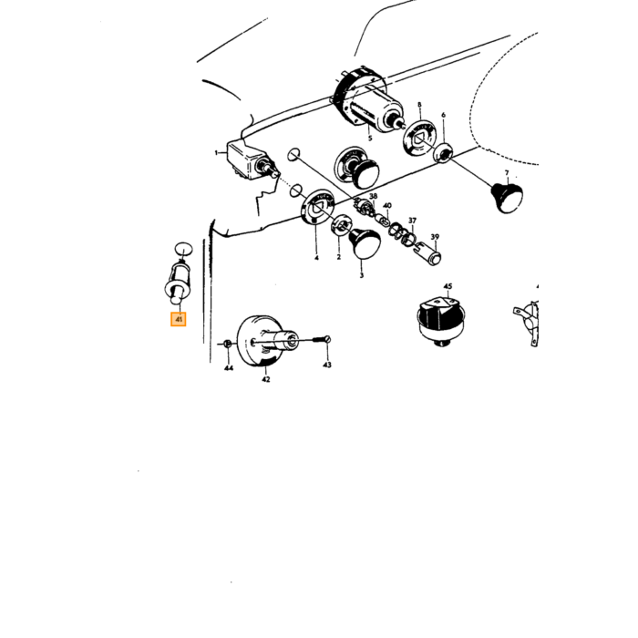 Volvo gummiringstætning sprinklerpumpe PV444+PV544+Duett+P1800+Amazon 661324 Volvo varenummer 343188
