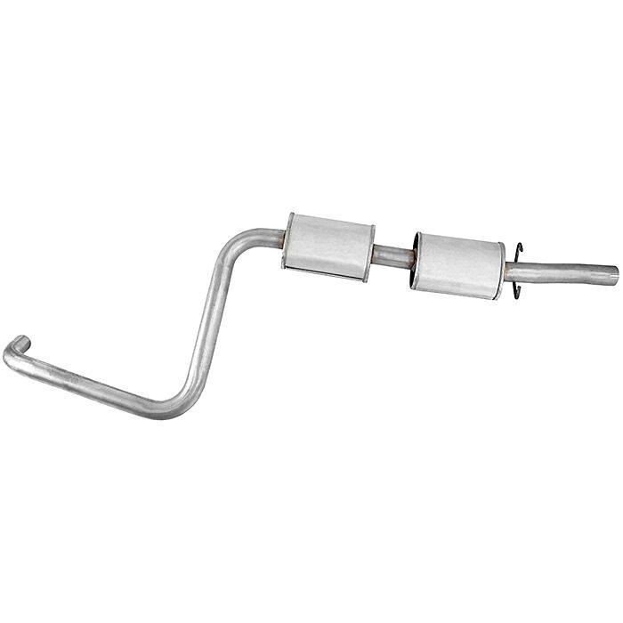 Volvo Midterste lyddæmper B20F Volvo 440 - 460 480 benzin B20F 3466461 3485067 3485819 Volvo varenummer 3485819