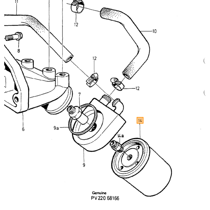 Volvo Pakning Volvo varenr. 3507029