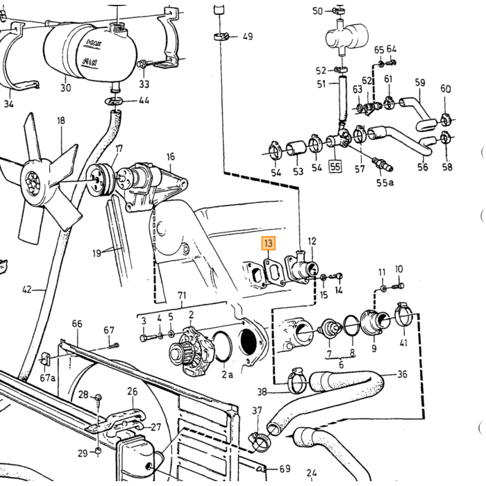 Volvo Pakning D24 Volvo varenr. 3507032