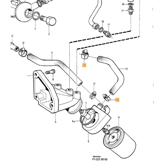 Volvo Pipe Volvo varenr. 3507368
