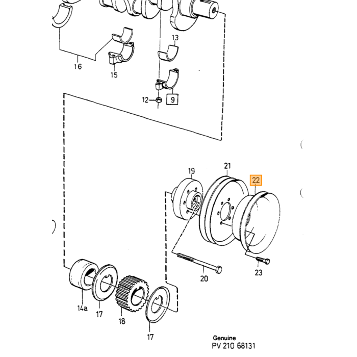 Volvo Pakning Brændstofpumpe Brændstofpumpe B19+B21+B23+B200 Volvo varenummer 3514628