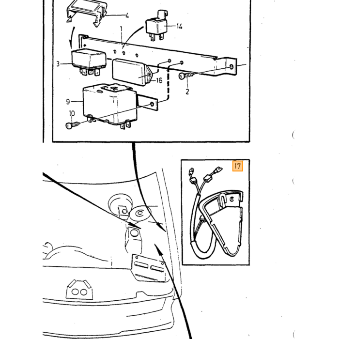 Volvo Relæ benzinpumpe benzinpumpe K jetronic 240+260+740+760+940(grøn) 1348600 1324978 1324022 898160 898465 Volvo varenummer 3523639